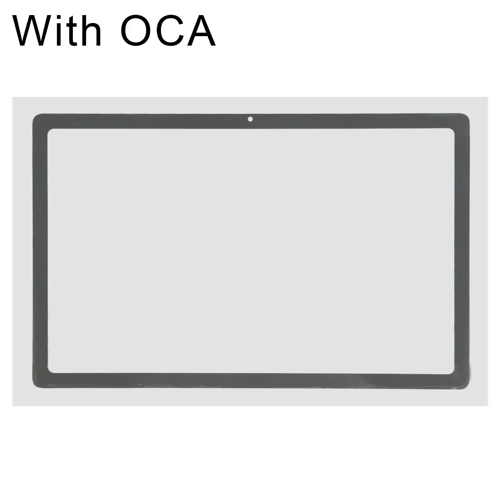 Galaxy Tab A7 10.4 (2020) Black Front Glass Lens with OCA