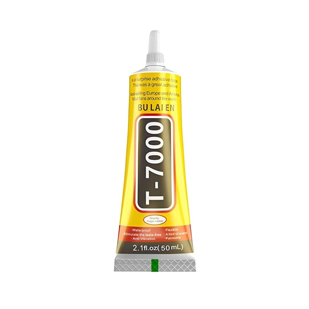 T7000 Multi-Purpose Industrial Strength Adhesive Glue, Clear, 15,50,110,ml, Waterproof, for Phone Screen Repair