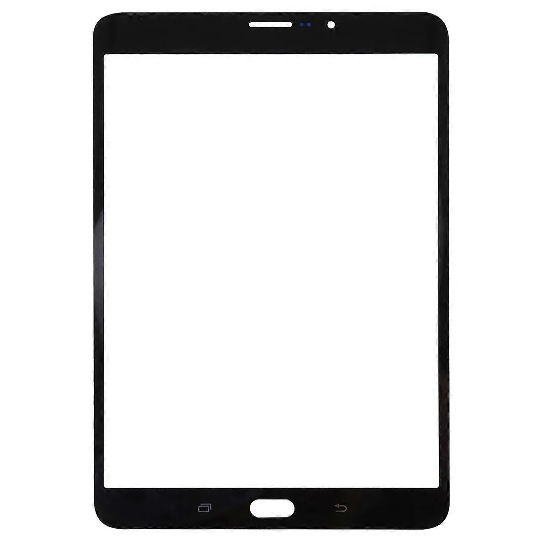 Screen Outer Gl Lens for Galaxy Tab S2 8.0 LTET 815 Black