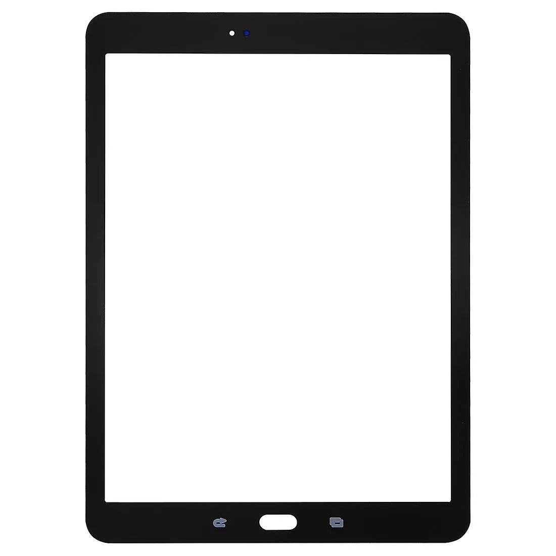 Front Screen Outer  Lens for Galaxy TAB T825 Tab S2 9.7 WHITE