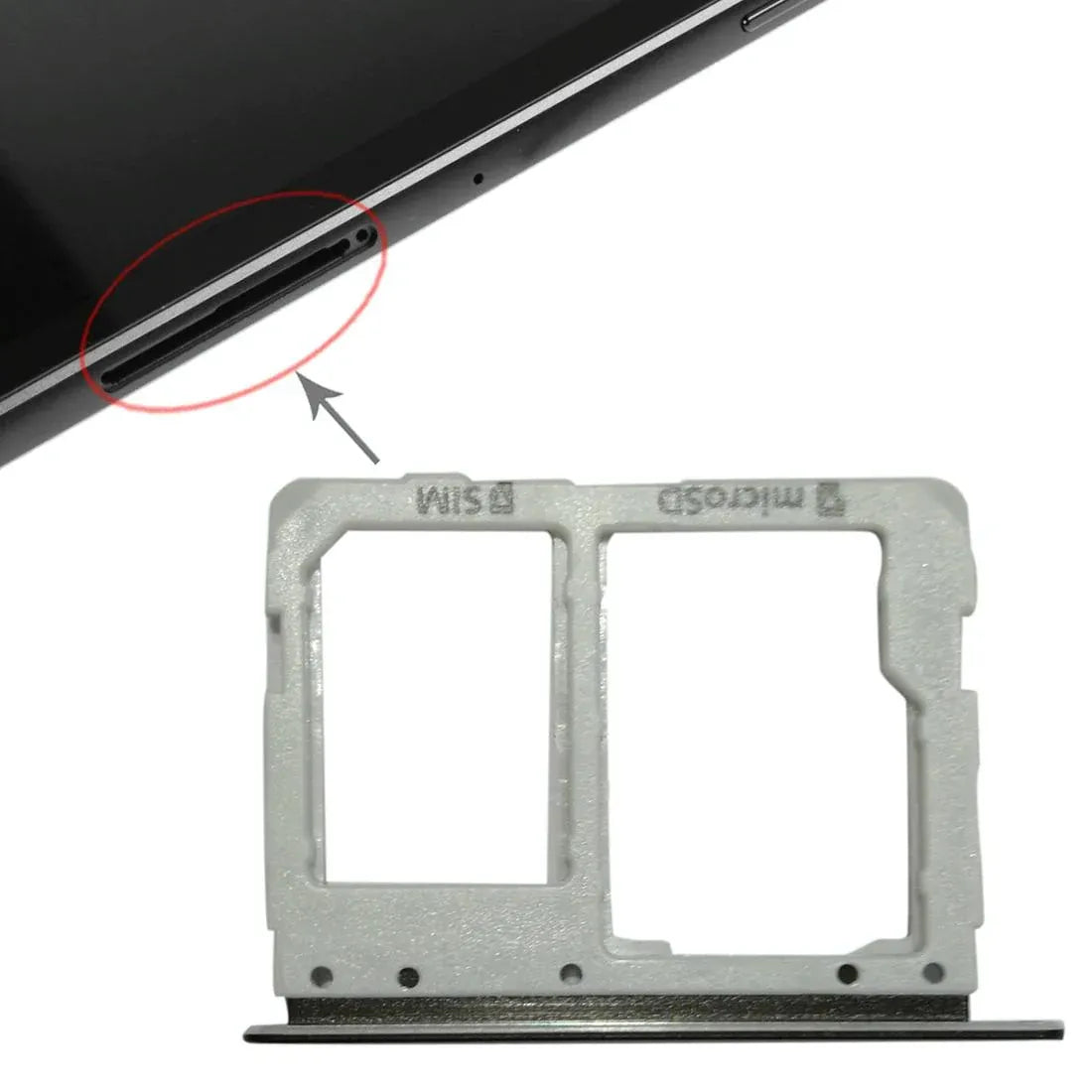 Galaxy Tab S3 9.7 T825 (3G) SIM & microSD Tray