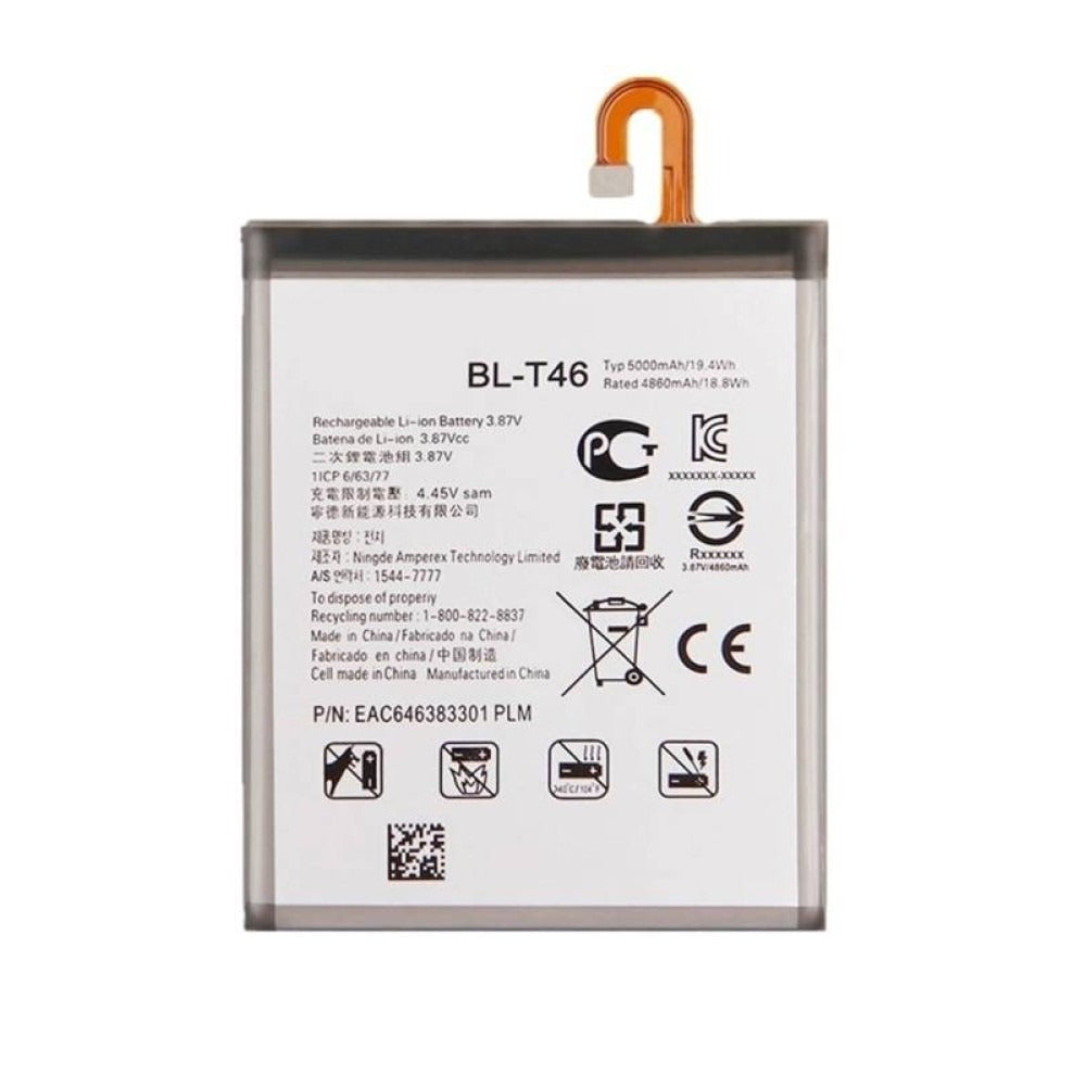BL-T46 5000mAh For LG V60 ThinQ 5G Li-Polymer Battery Replacement