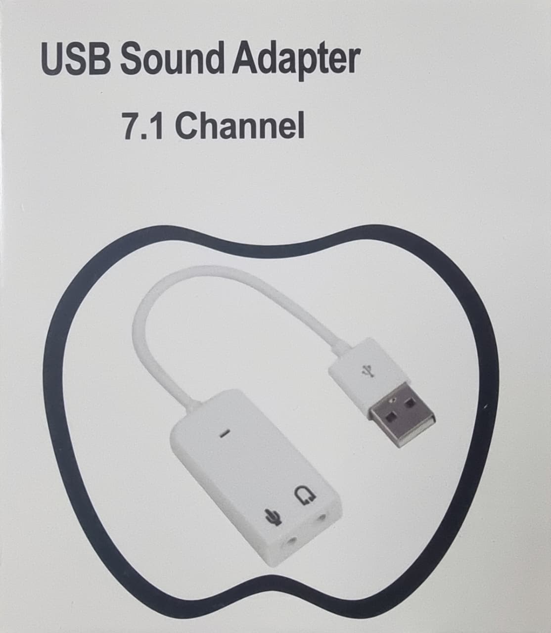 USB 2.0 Sound Adapter Cable 7.1 Channel Top Quality