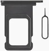 iPhone XS DUAL SIM Card Tray, Black - Replacement Part