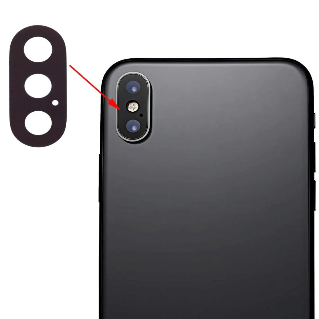 Phone X Back Camera Lens Replacement
