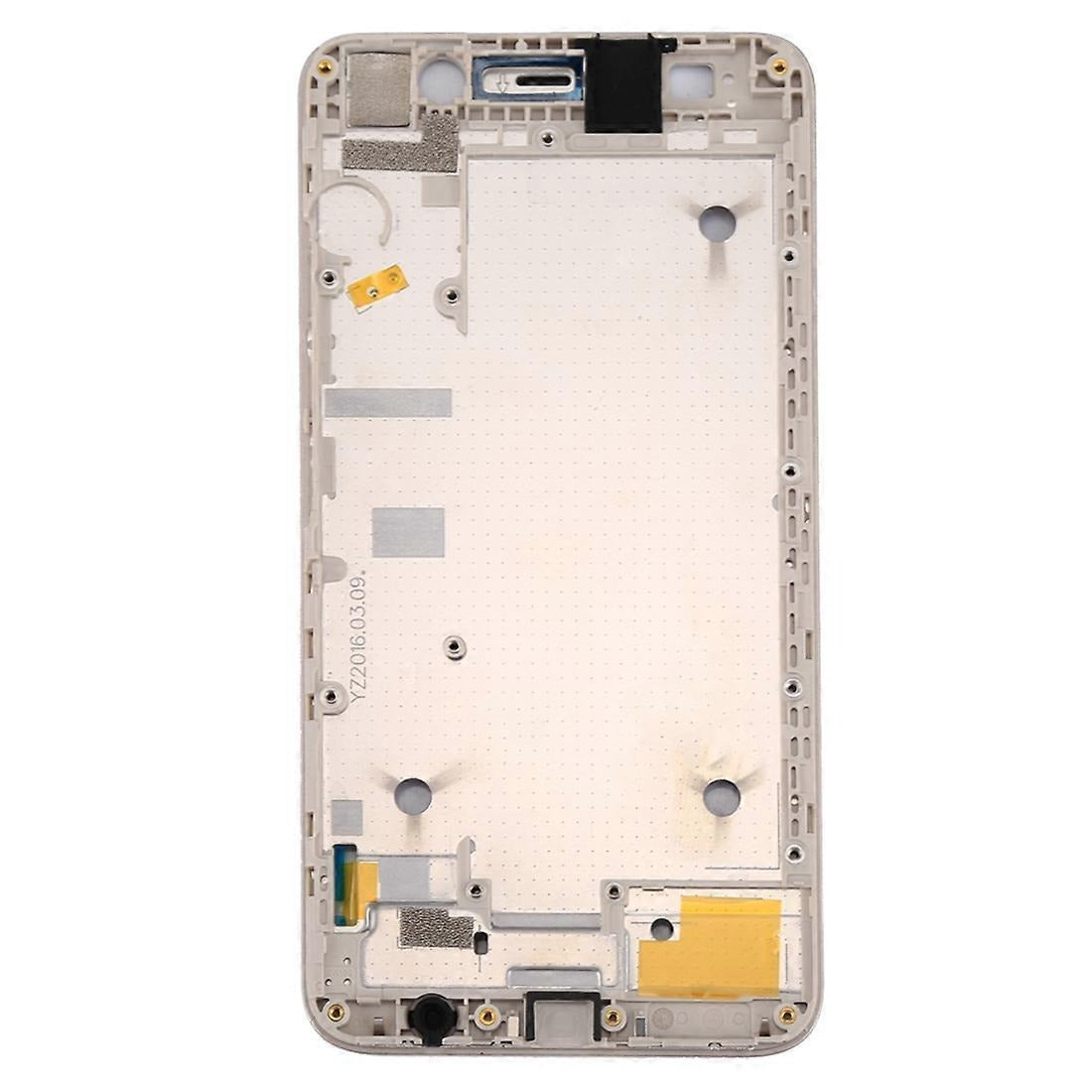 For Huawei Y6 / Honor 4A Front Housing LCD Frame Bezel Plate WHITE