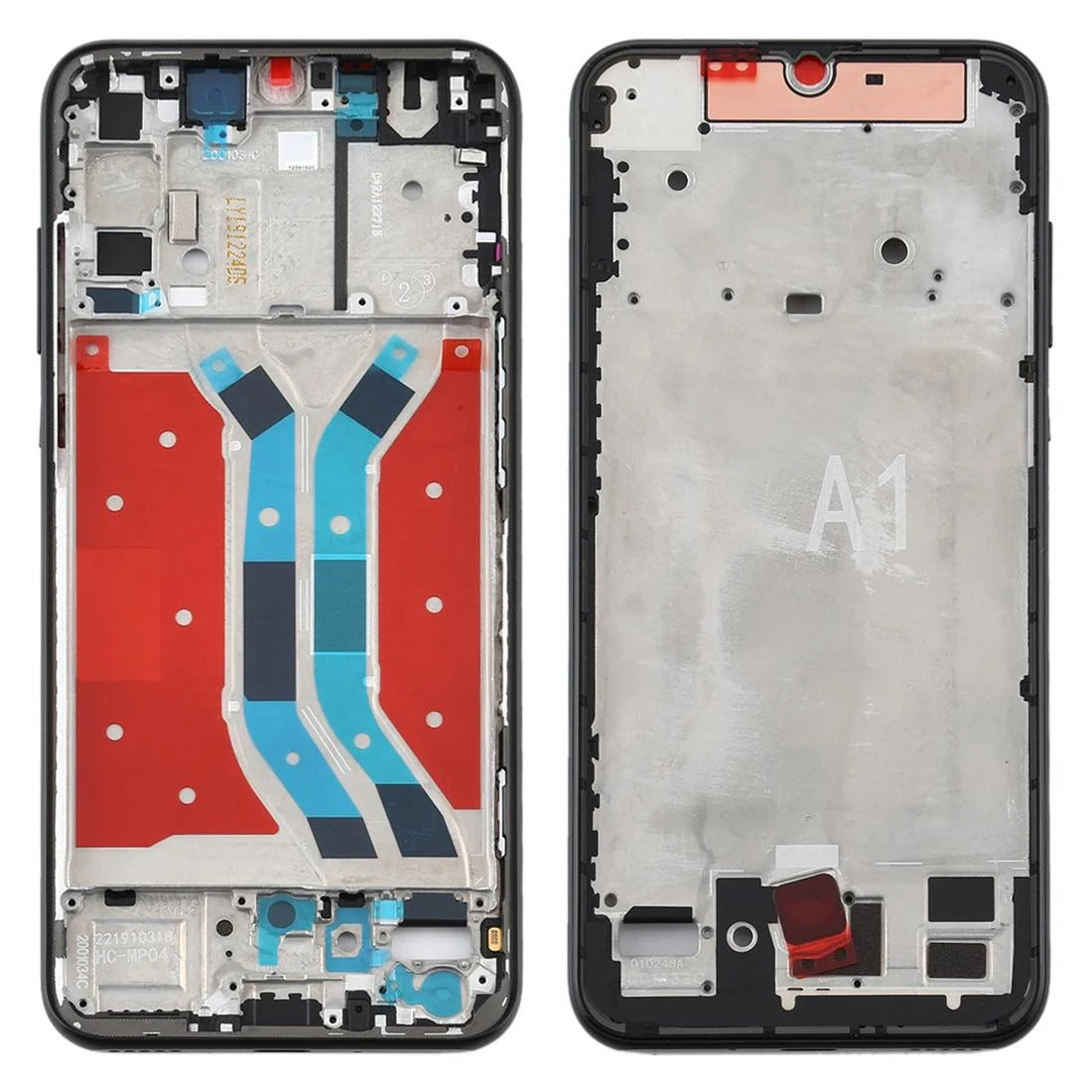 Huawei Y8p/P Smart S Middle Frame Bezel - Black