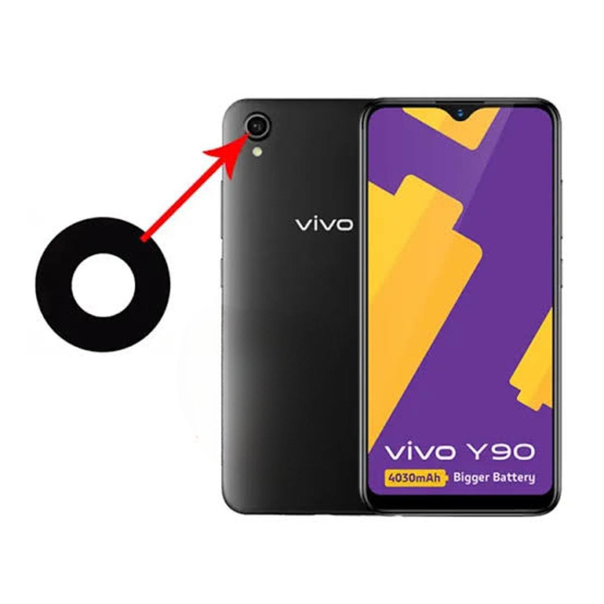 Vivo Y91C Back Camera Lens Success