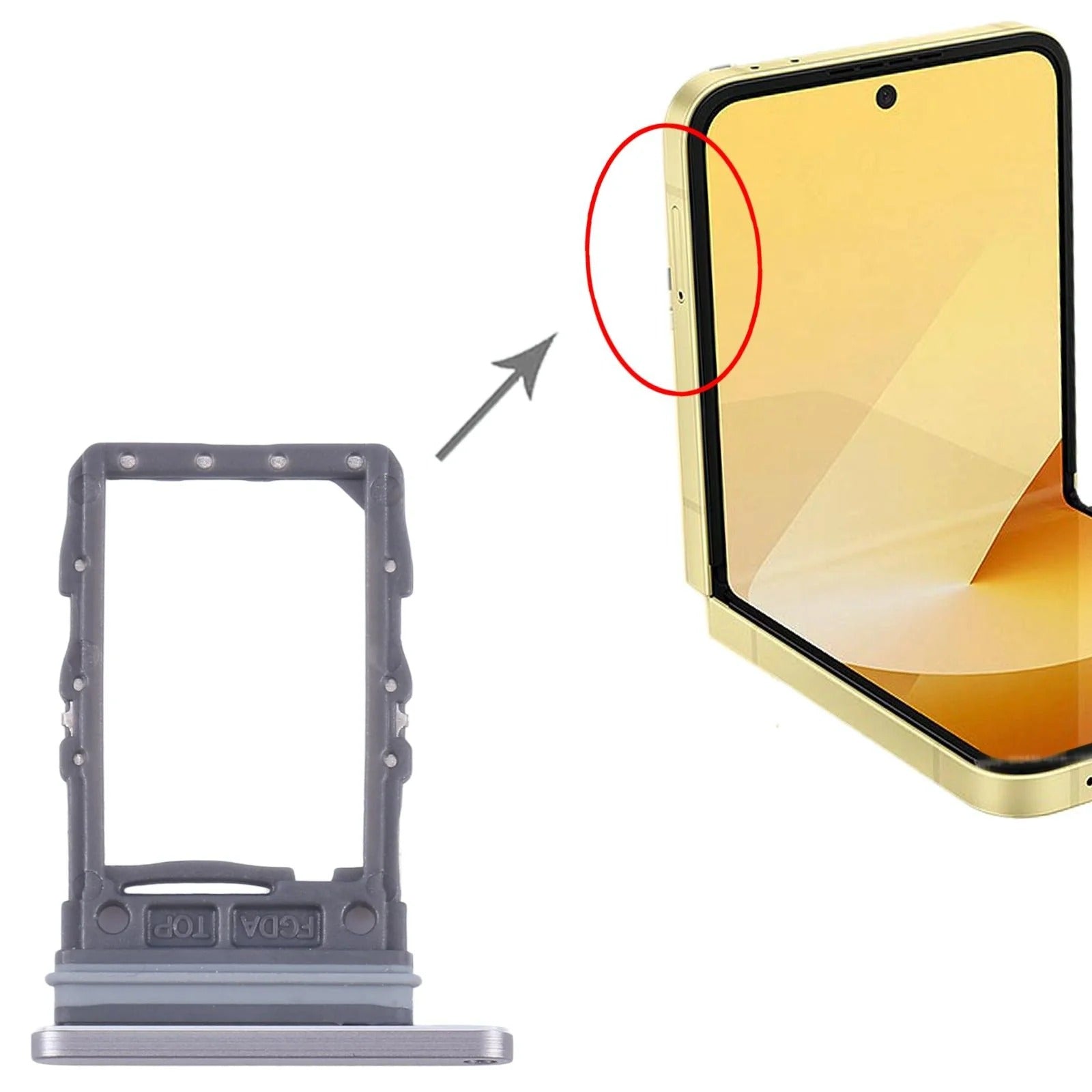 Samsung Galaxy Z Flip6 SIM Tray