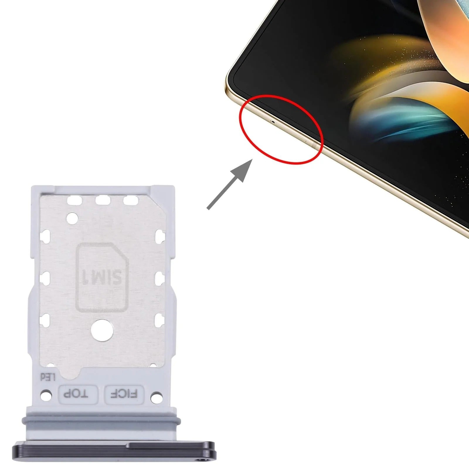 Samsung Galaxy Z Fold4 SIM Tray - Original