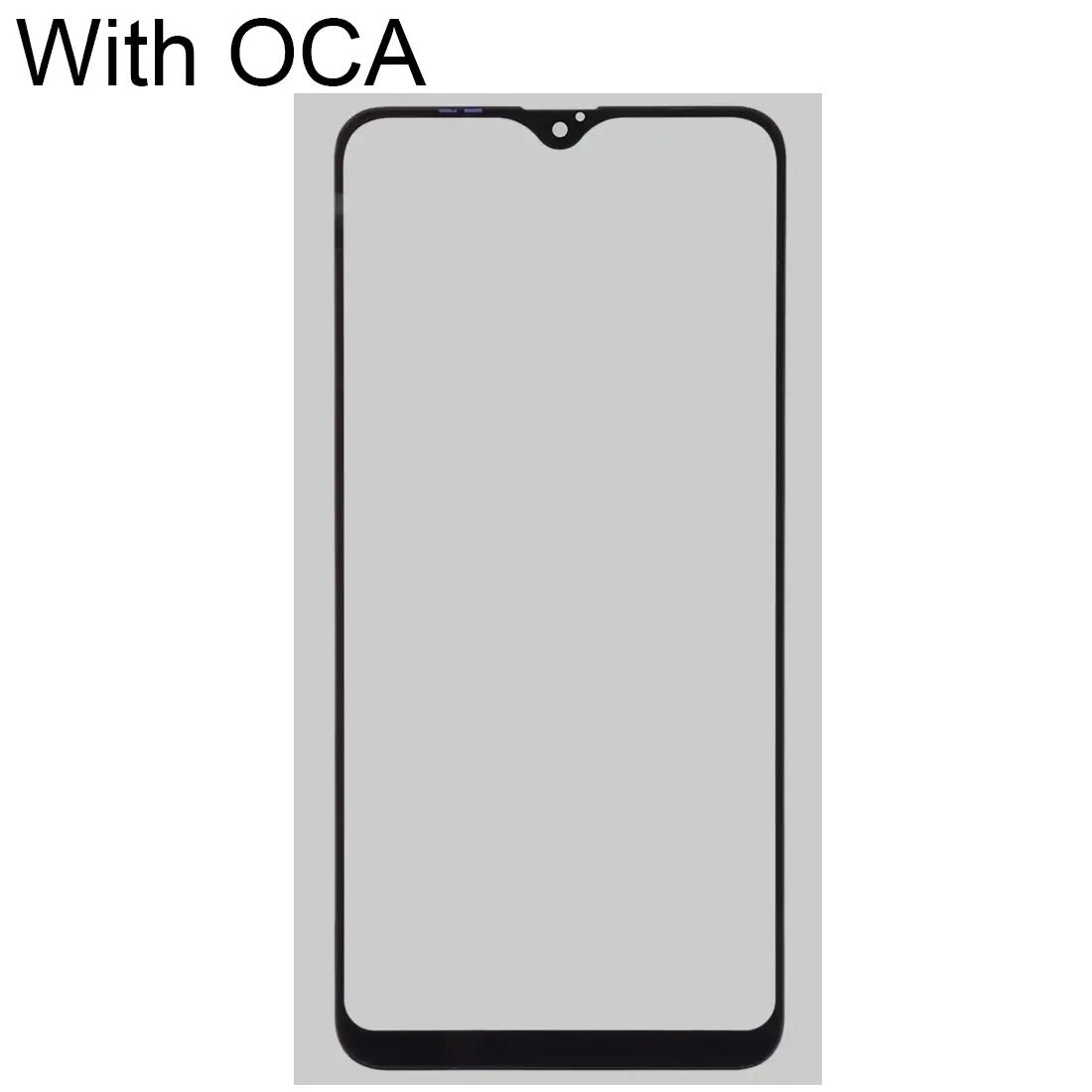Samsung Galaxy A30 Front Glass Lens with OCA Adhesive