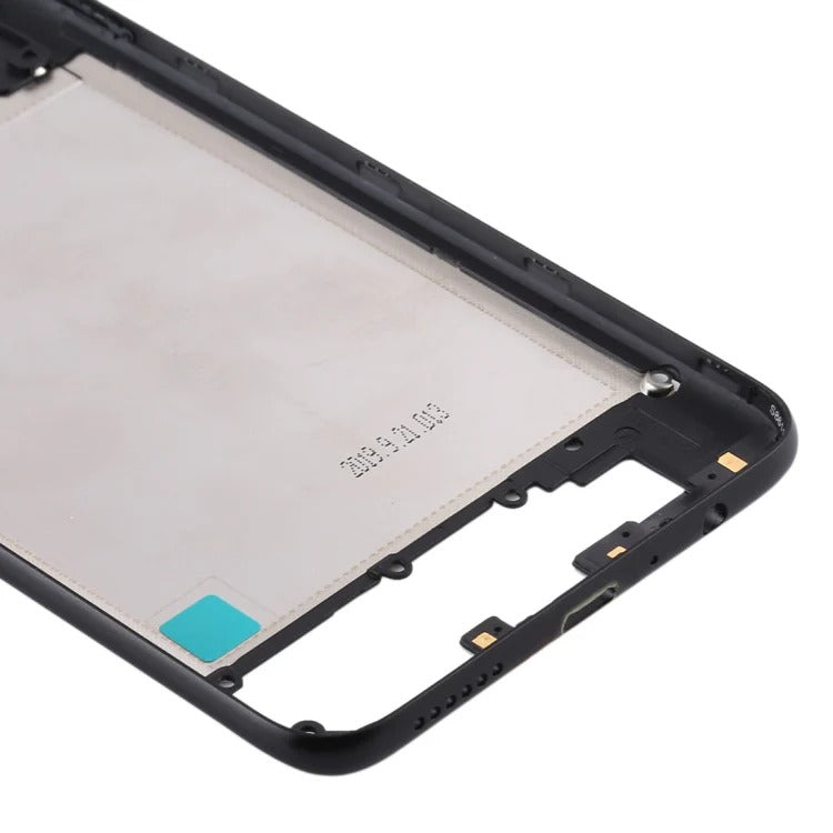 Samsung Galaxy A20s Black Middle Frame Bezel