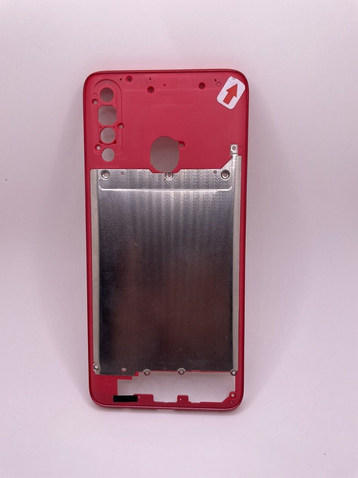 Samsung Galaxy A20s red Middle Frame Bezel