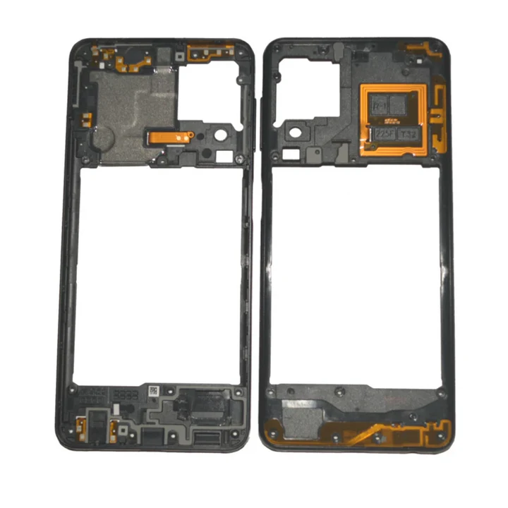 Samsung Galaxy A22 Middle Frame Bezel - Black