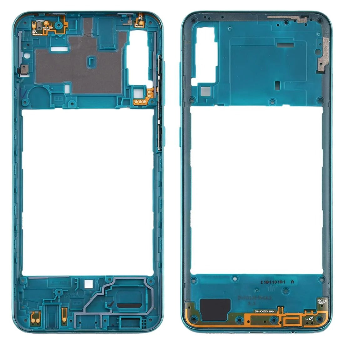Samsung Galaxy A30s Green Middle Frame Bezel