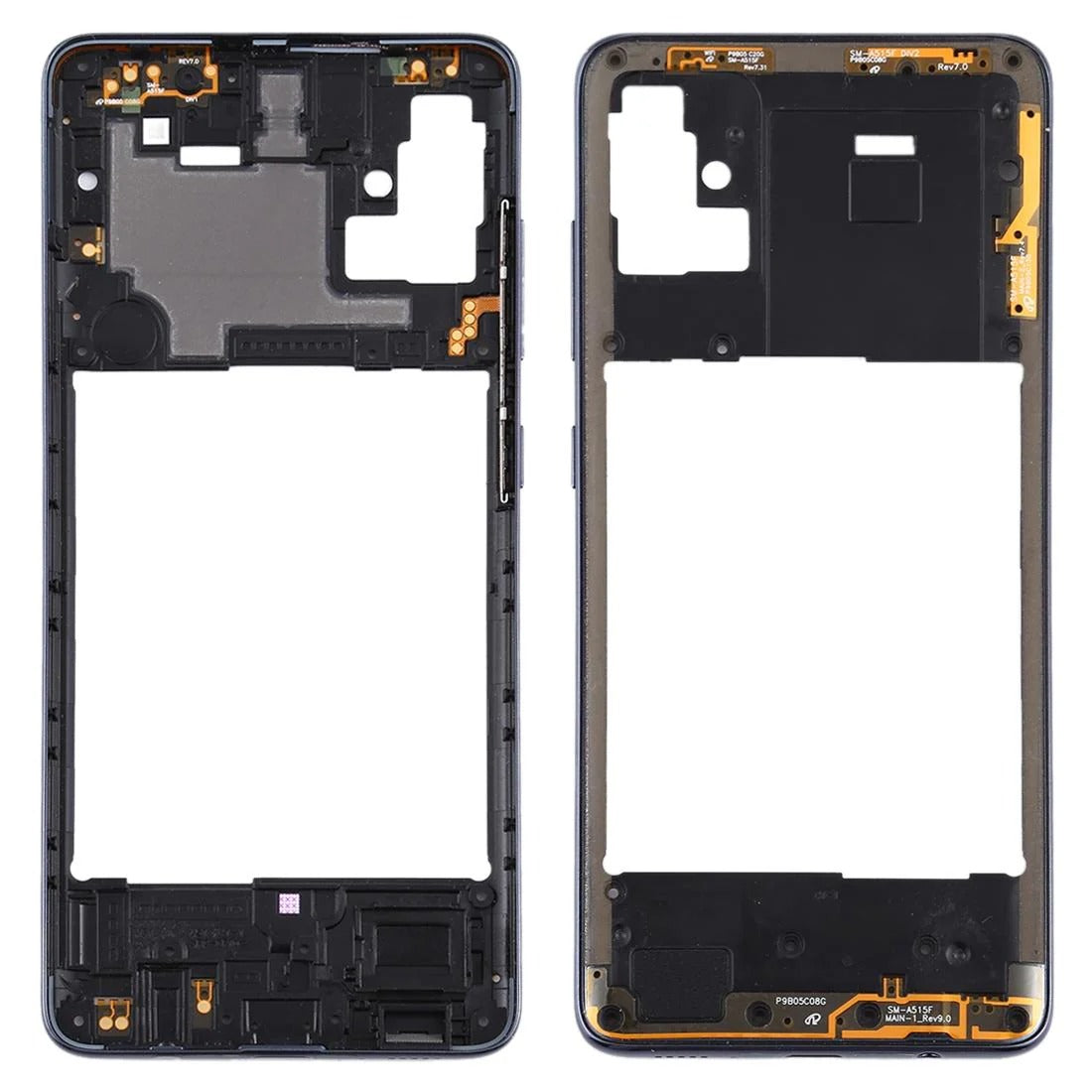 Sale  Samsung Galaxy A51 Middle Frame Bezel - Black