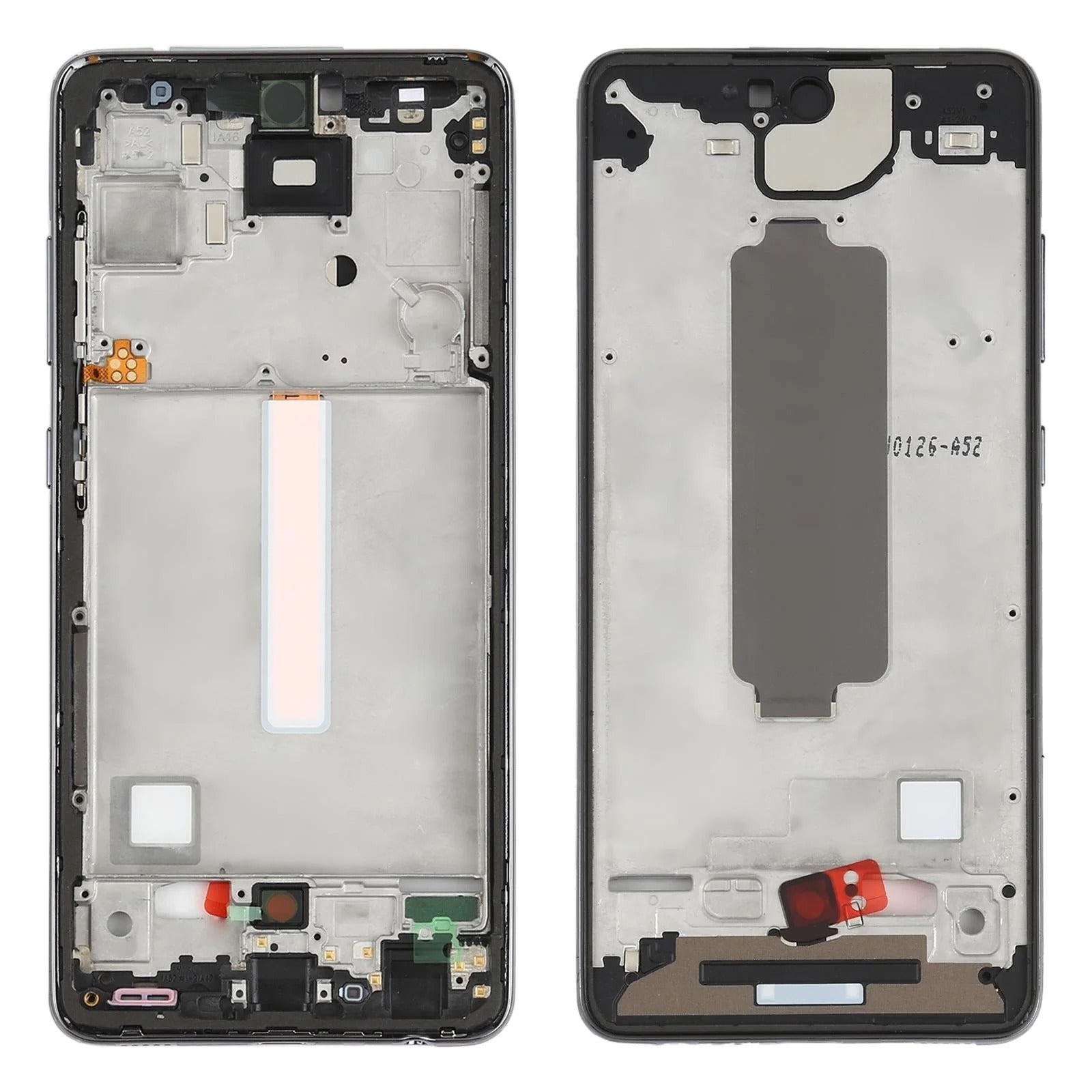 Samsung Galaxy A52 Black Middle Frame Bezel