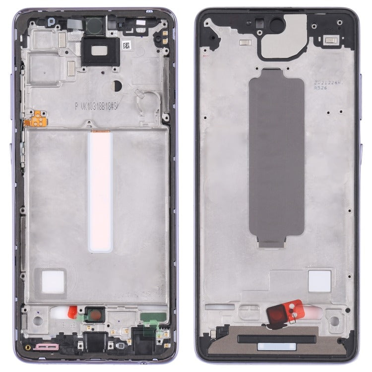 Samsung Galaxy A52 Black Middle Frame Bezel purpal
