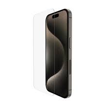 BELKIN Tempered Glass Treated Screen Protector for iPhone 15 Pro