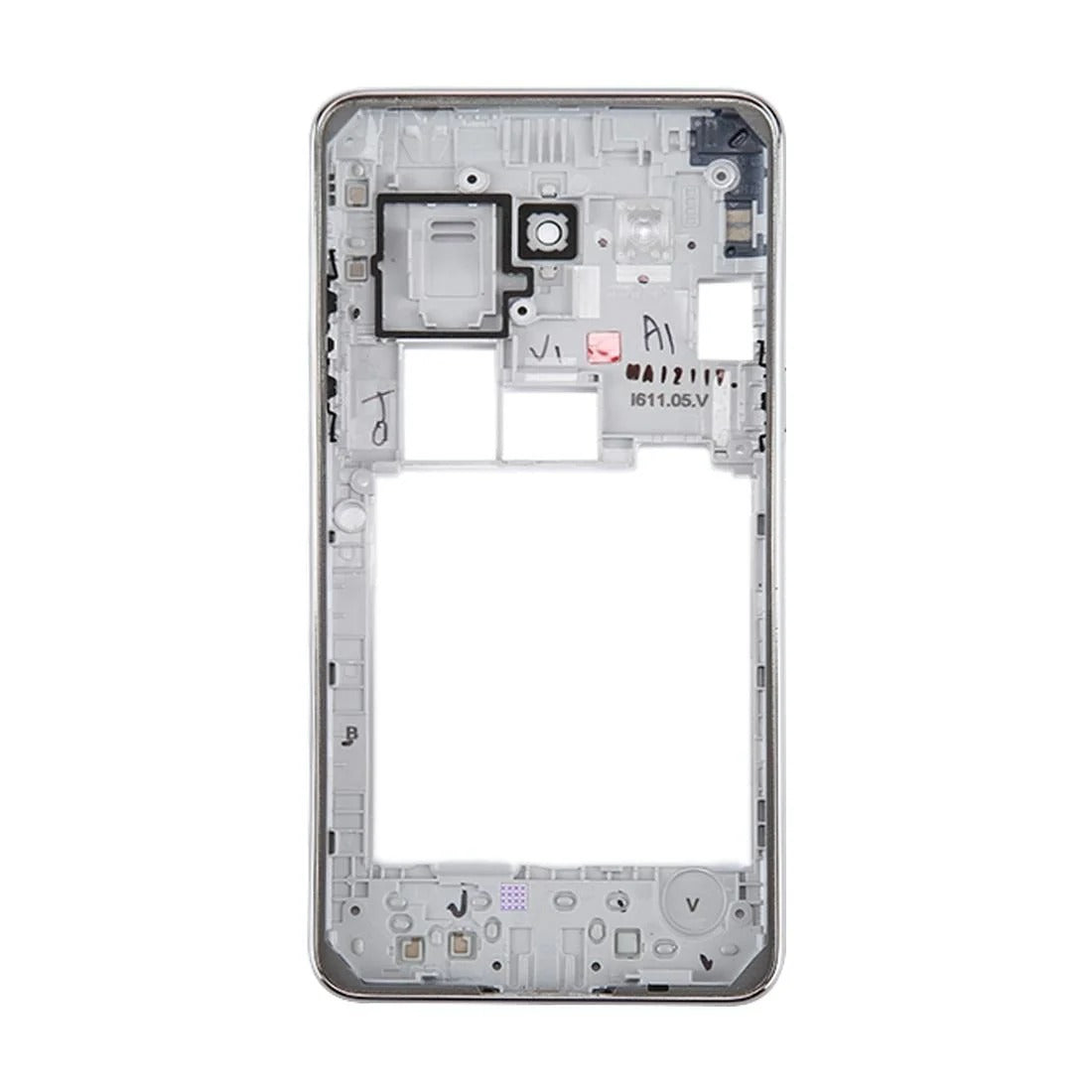 Galaxy G532 silver Middle Frame Bezel