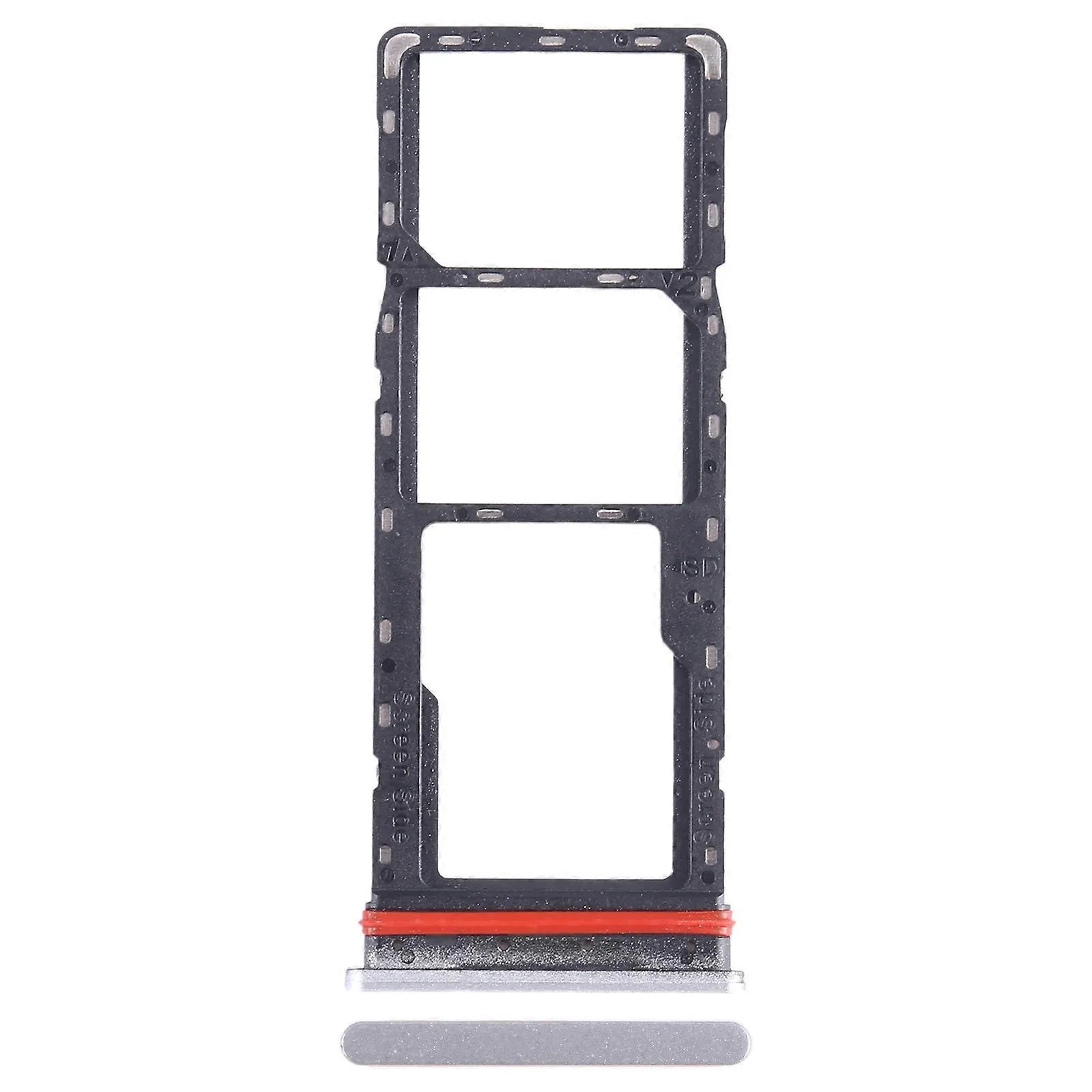 For Infinix Hot 12 Play NFC X6816C SIM Card Tray + SIM Card Tray +
