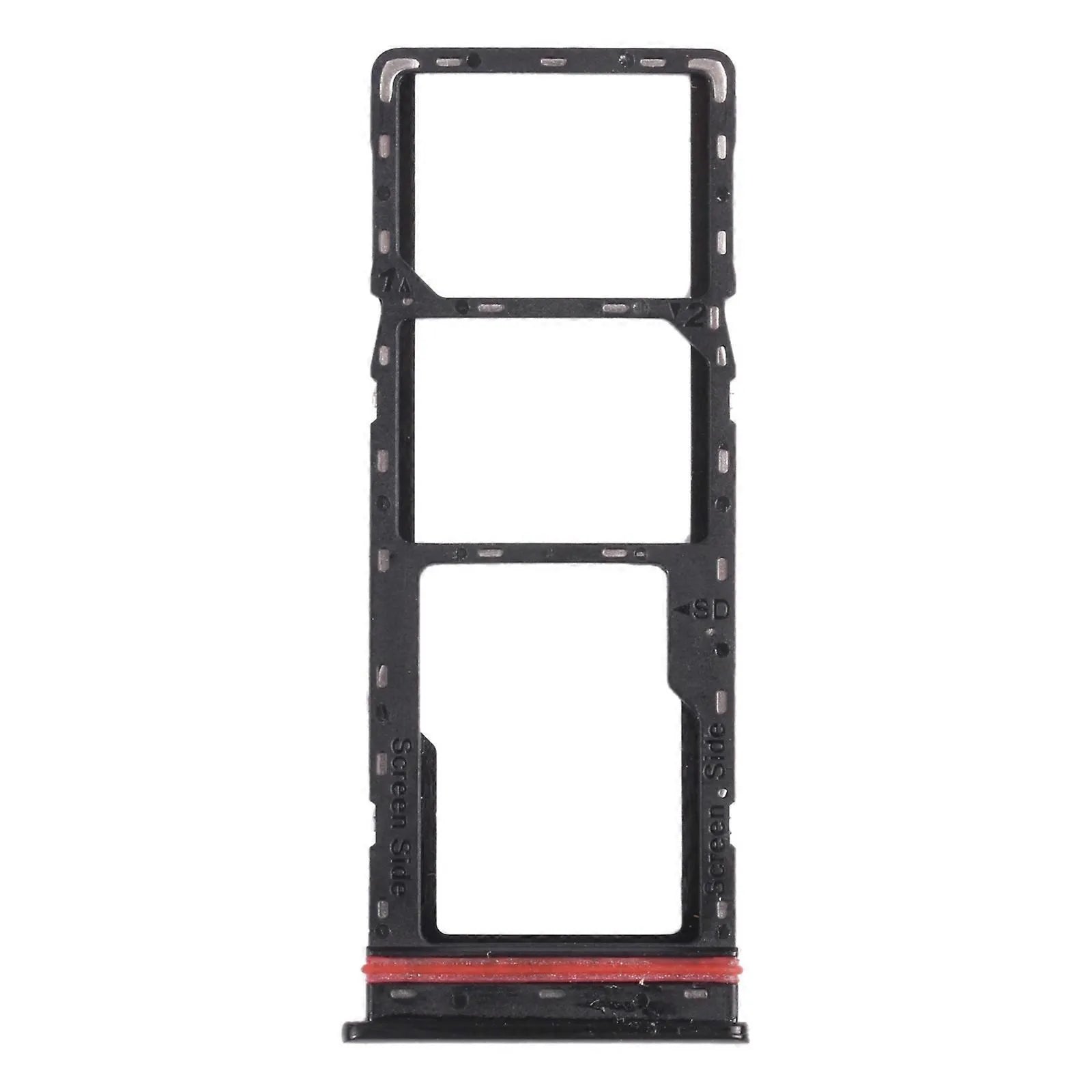 Ifinix Hot 9 X655C X655 X655D SIM Card Tray + SIM Card Tray + Micro SD Card Tray