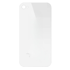 Back Battery Cover Glass Panel for Apple iPhone 4s (White)