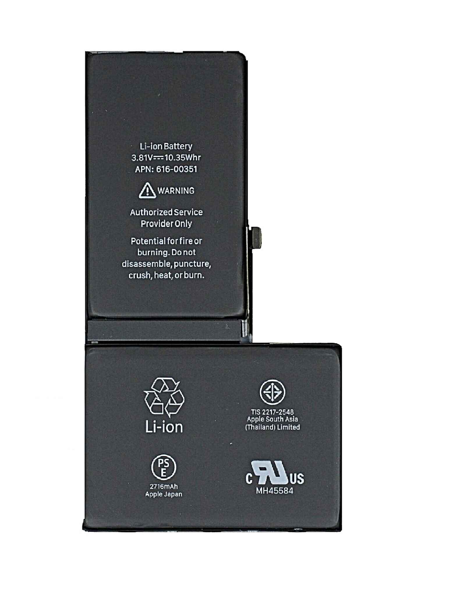 Replacement Battery For Apple iPhone X BATTERY