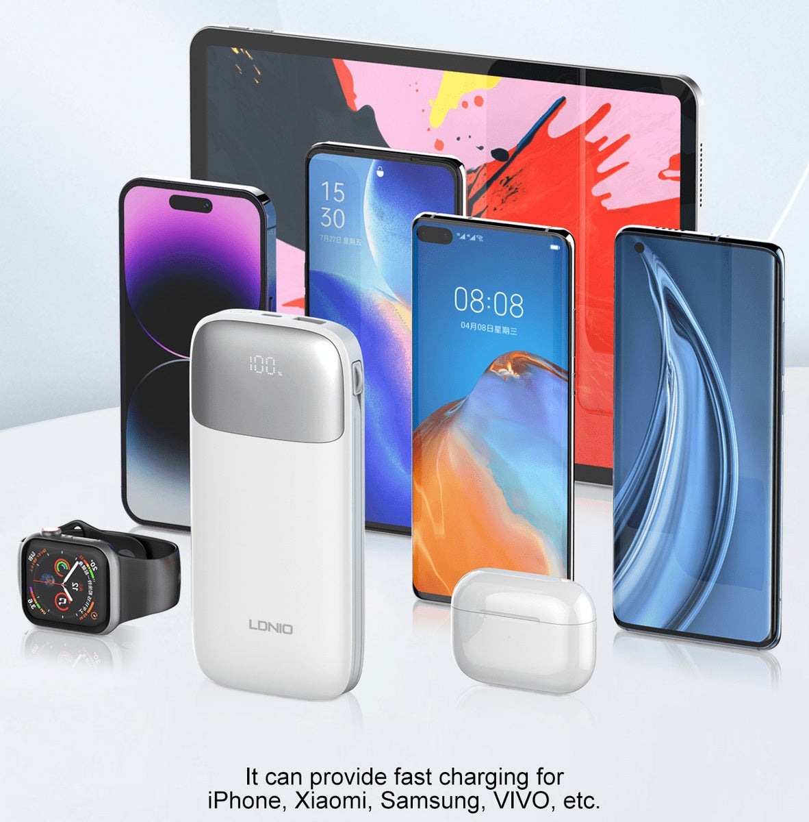 LDNIO 20000mAh Premium Fast Charging Power Bank 🔋⚡