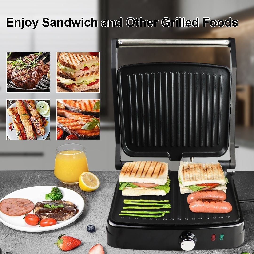 Sokany 4-Slice Sandwich Press &amp; Healthier Grill 🥪🔥