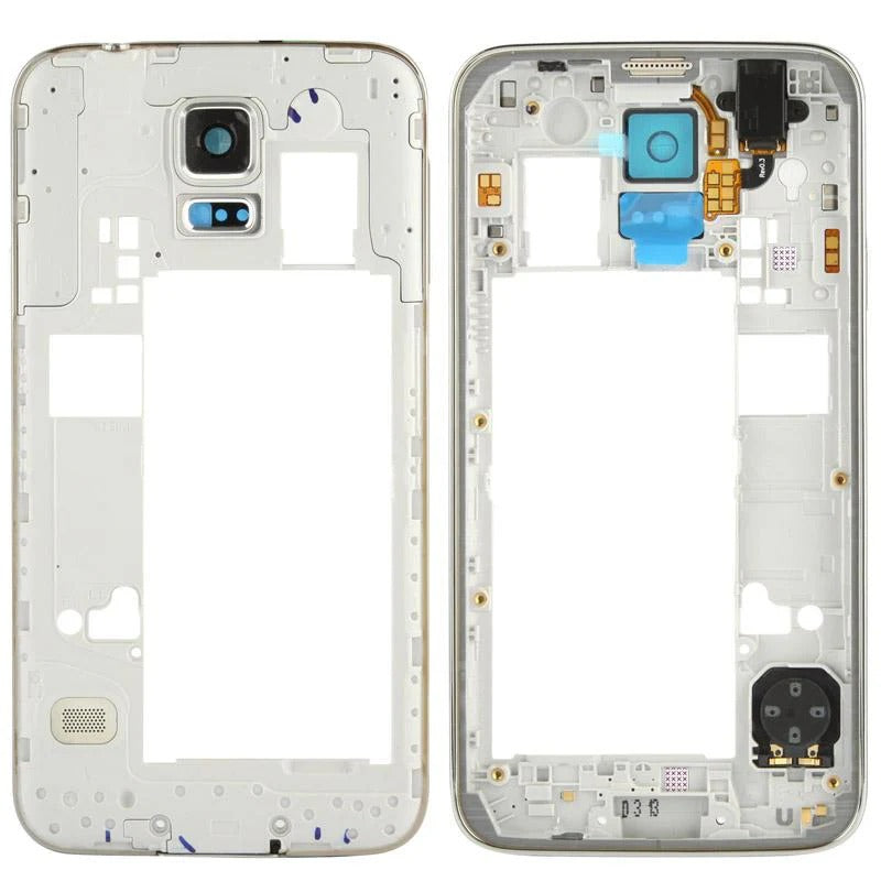 Galaxy S5 G900 LCD Mid-Frame Button Cable silver