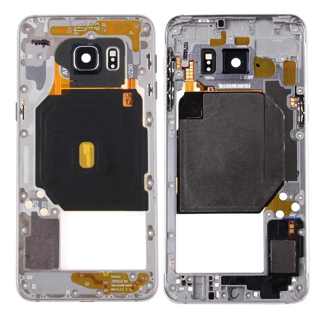 Sale  Galaxy S6 Edge+ G928 Middle Frame Bezel - Silver