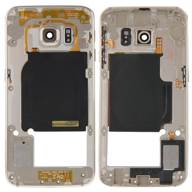 Galaxy S6 Edge G928 Back Housing gold